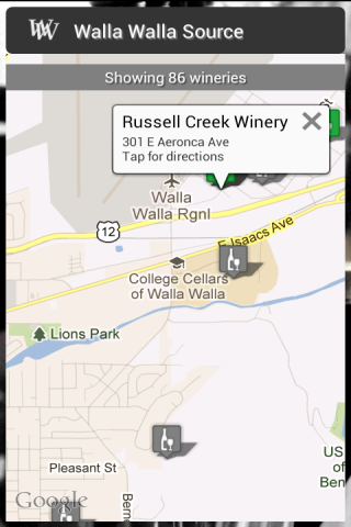 Tap for Directions